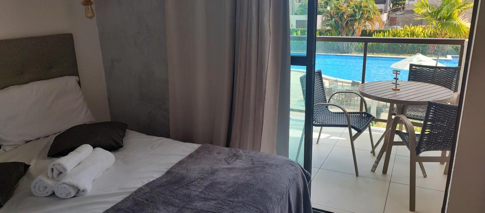 Pôrto das Galinhas Laguna Beach Flat - Luxo Frente Para Piscina מראה חיצוני תמונה